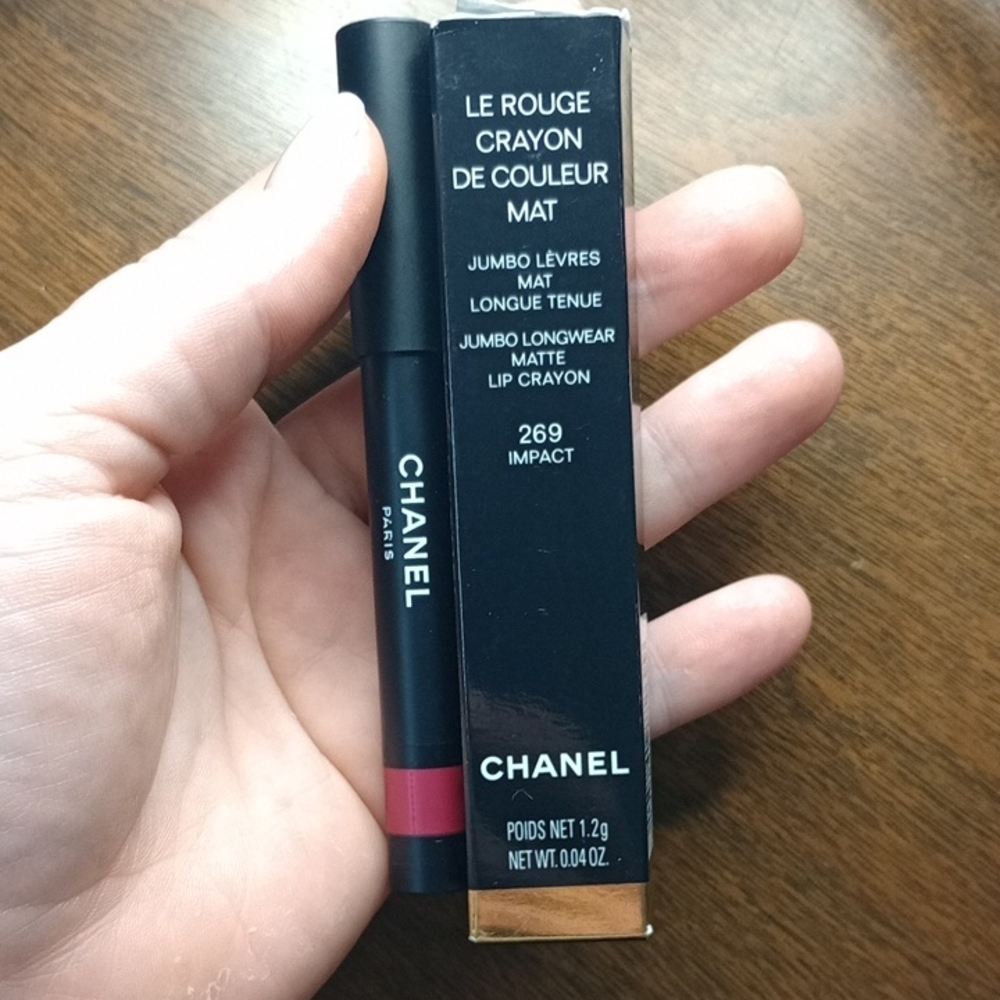 CHANEL Le Rouge Crayon de Couleur Mat 269 Impact - Rose Pink